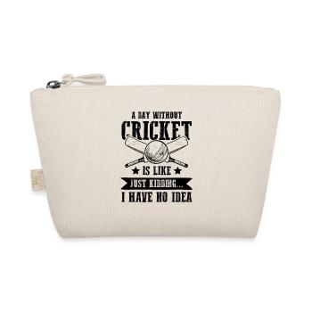 cricket team - Bio-Täschchen - Natur - Vorne