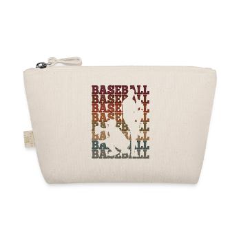 Baseball - Bio-Täschchen - Natur - Vorne