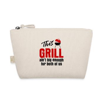 Grillparty Spruch Zum Grillen Grill - Bio-Täschchen - Natur - Vorne