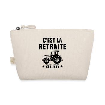 C'est la retraite Bye Bye le cadeau agriculteur - Trousse biologique - nature - Devant