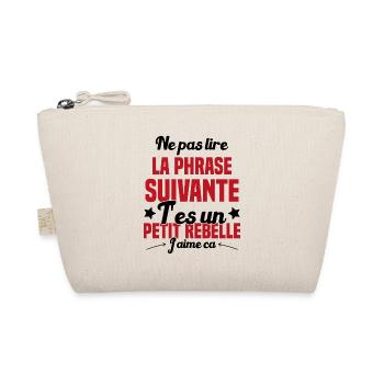 Ne pas lire la phrase suivante - Trousse biologique - nature - Devant