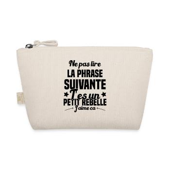 Ne pas lire la phrase suivante - Trousse biologique - nature - Devant