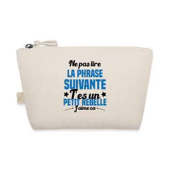 Ne pas lire la phrase suivante - Trousse biologique - nature - Devant