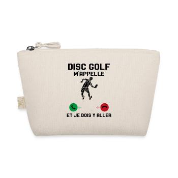 Disc Golf m’appelle et je dois y aller - Trousse biologique - nature - Devant