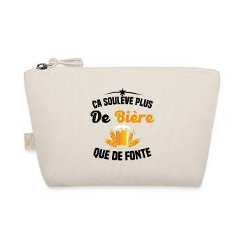 Soulève Plus De Bière Que De Fonte - Trousse biologique - nature - Devant