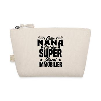 Cette Nana Est Une Super Agent Immobilier - Trousse biologique - nature - Devant