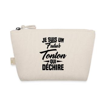 Je Suis Un Futur Tonton Qui Déchire - Trousse biologique - nature - Devant