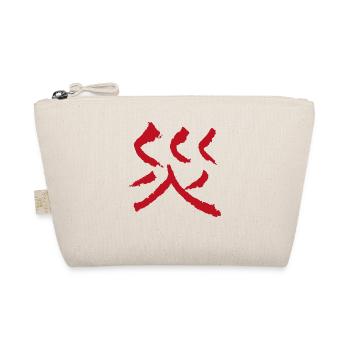 Catastrophe (en japonais) RED - Trousse biologique - nature - Devant