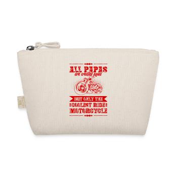 Papa Motorcycle - Organic Pouch - nature - Front