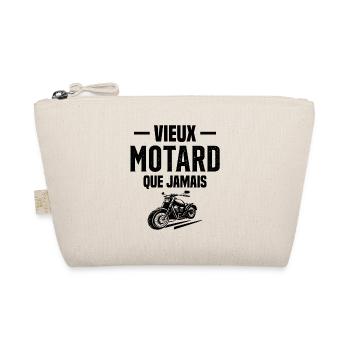 Vieux Motard Que Jamais - Trousse biologique - nature - Devant