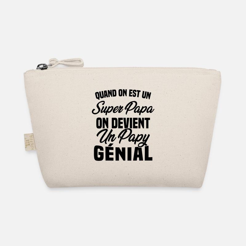 Quand On Est Super Papa On Devient Papy Génial Trousse biologique