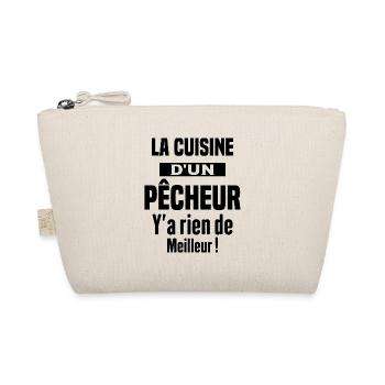 La cuisine d'un pêcheur Humour Cadeau pêche - Trousse biologique - nature - Devant