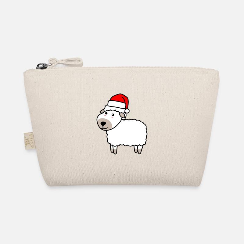 Sheep Comic Christmas Noël Trousse biologique