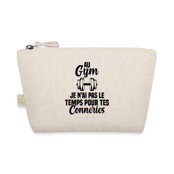 T-shirt Muscu / Bodybuilding - Au Gym - Trousse biologique - nature - Devant