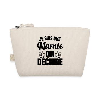 Mamie Grand-mère Mamie Qui Déchire Fête Des Mères - Trousse biologique - nature - Devant