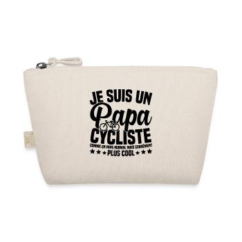 Vélo / VTT - Papa Cycliste très Cool - Trousse biologique - nature - Devant