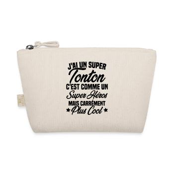 J'ai un super tonton mais carrément plus cool - Trousse biologique - nature - Devant