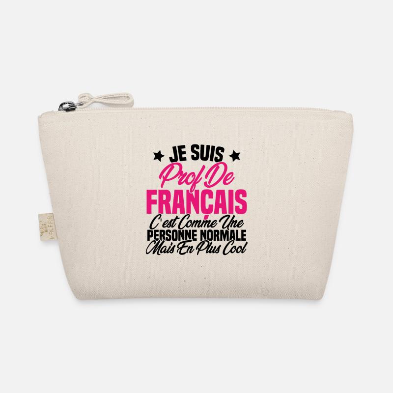 Je suis prof de français Cadeau Prof Trousse biologique