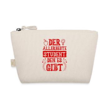 Allerbester Student - Bio-Täschchen - Natur - Vorne