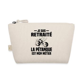 Retraité et bouliste Cadeau - Trousse biologique - nature - Devant