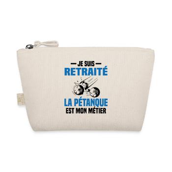 Retraité et bouliste Cadeau - Trousse biologique - nature - Devant