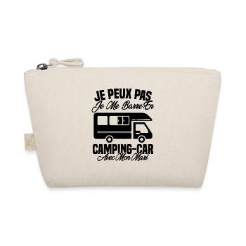 J'peux pas j'me barre en camping car avec mon mari - Trousse biologique - nature - Devant