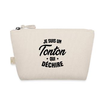 Je suis un Tonton qui déchire Cadeau Oncle Drôle - Trousse biologique - nature - Devant