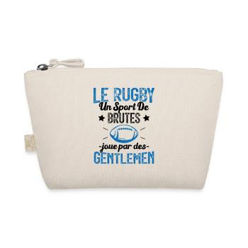 Cadeau Pour Joueur De Rugby - Trousse biologique - nature - Devant