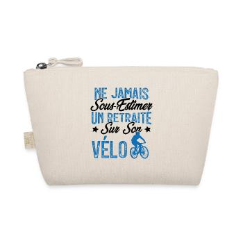 Ne jamais sous-estimer un retraité sur son vélo - Trousse biologique - nature - Devant