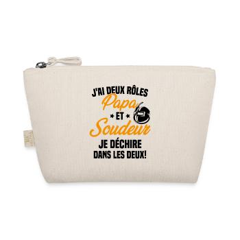J'ai Deux Rôles Papa Et Soudeur Papa Soudeur - Trousse biologique - nature - Devant