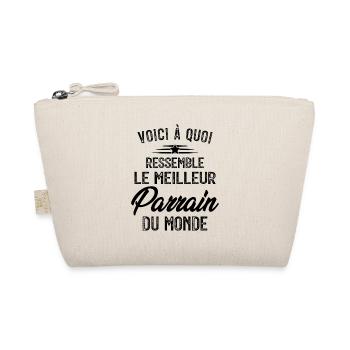 Voici à quoi Ressemble le Meilleur Parrain Cadeau - Trousse biologique - nature - Devant