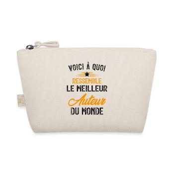 Voici à quoi ressemble le meilleur Auteur Cadeau - Trousse biologique - nature - Devant
