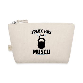 Je Peux Pas J'ai Muscu - Trousse biologique - nature - Devant