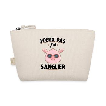 Je Peux Pas J'ai Sanglier Cadeau Chasseur - Trousse biologique - nature - Devant