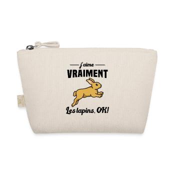 J'aime vraiment les Lapins OK - Trousse biologique - nature - Devant