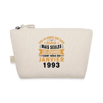 Les légendes sont nées en Janvier 1993 Vintage - Trousse biologique - nature - Devant