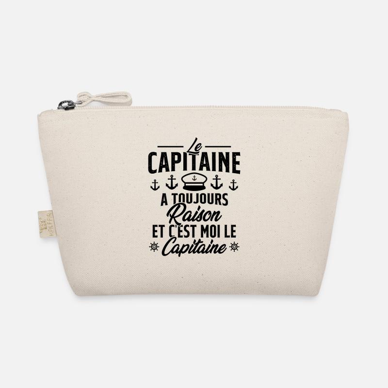 Le Capitaine A Toujours Raison C'est Moi Capitaine Trousse biologique