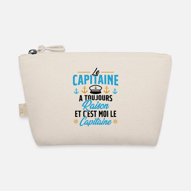 Le Capitaine A Toujours Raison C'est Moi Capitaine Trousse biologique