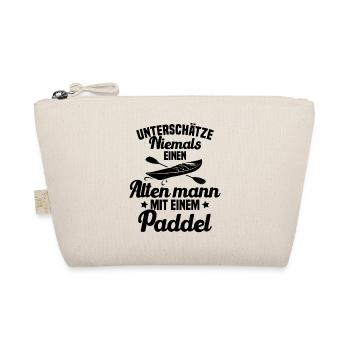 Vieil homme avec pagaie Humour Cadeau - Trousse biologique - nature - Devant