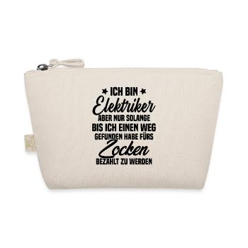 Électricien joueur drôle geek - Trousse biologique - nature - Devant