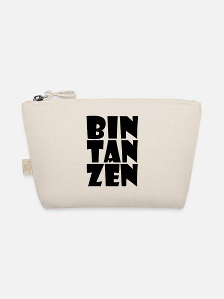 Bin tanzen - dancers, dance couples - Organic Pouch - nature - Front