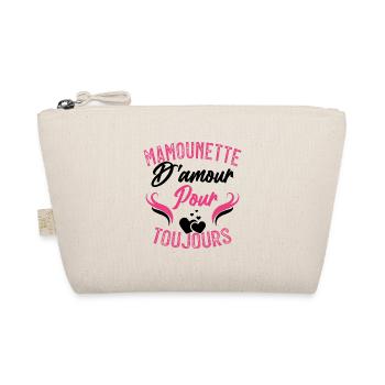 Femme Mamounette D'amour Cadeau Fête Des Mamie - Trousse biologique - nature - Devant