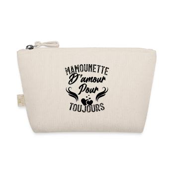 Femme Mamounette D'amour Cadeau Fête Des Mamie - Trousse biologique - nature - Devant