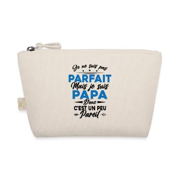 Pas Parfait mais Je suis Un Papa Donc C'est pareil - Trousse biologique - nature - Devant