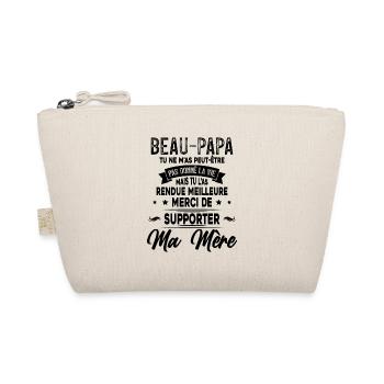 Meilleur Papa Bonus Cadeau Fête Des Beau Pères - Trousse biologique - nature - Devant