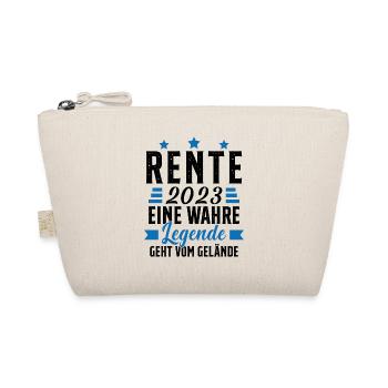 La légende prend sa retraite Cadeau retraité 2023 - Trousse biologique - nature - Devant