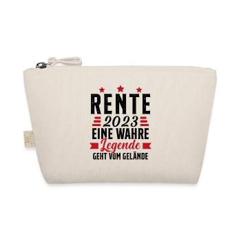 La légende prend sa retraite Cadeau retraité 2023 - Trousse biologique - nature - Devant