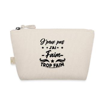 Je Peux Pas J'ai Faim Trop Faim - Trousse biologique - nature - Devant