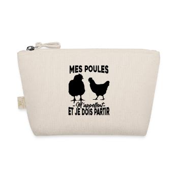 Volaille Poule Mes Poules Mappellent Drole Fermier - Trousse biologique - nature - Devant