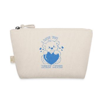Je t’aime baissier très rétro-valentines - Trousse biologique - nature - Devant
